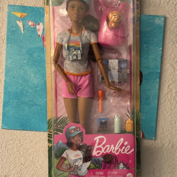 Barbie Adventure Doll with Pink Outfit and Accessories - Picture 2 of 4